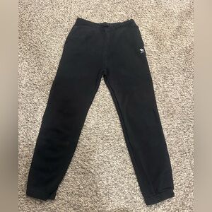 abercrombie kids Black Fleece Jogger Sweatpants